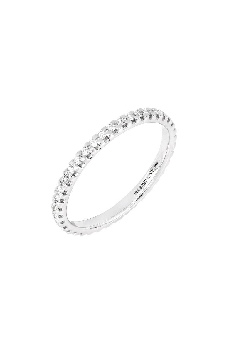 Thin Eternity Ring (Nordstrom Exclusive), Main, color, 18K WHITE GOLD