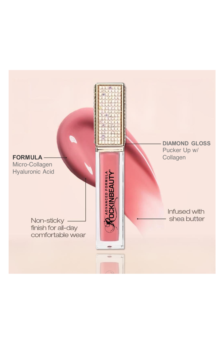 ROCKINBEAUTY Diamond Lip Gloss, Alternate, color, Pave The Path