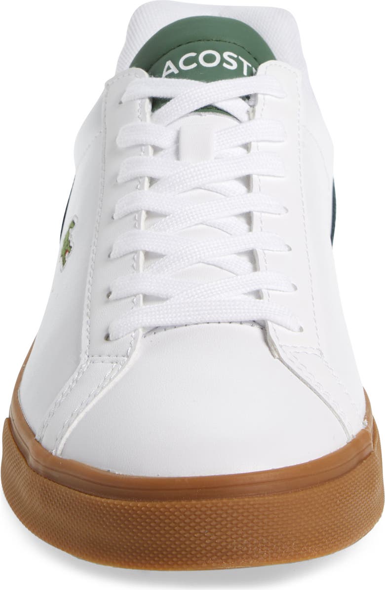 Lacoste Lerond Pro Sneaker, Alternate, color, White/ Gum