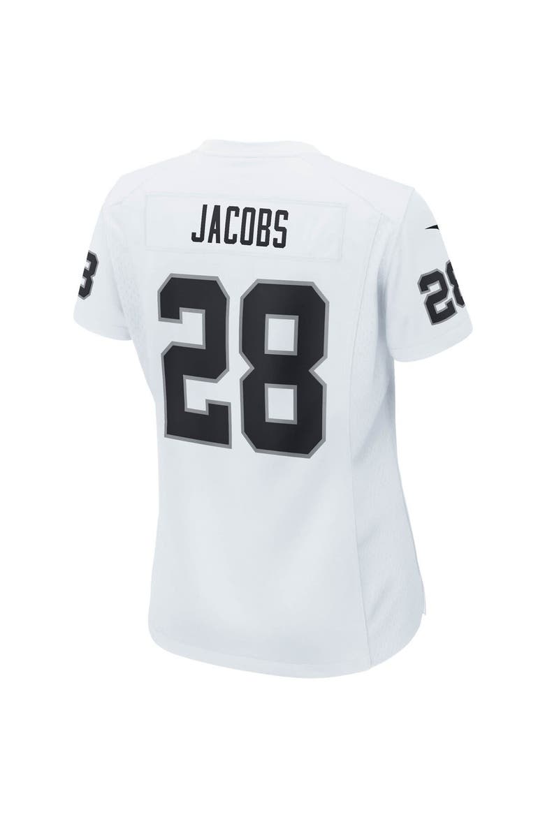 Women's Nike Josh Jacobs White Las Vegas Raiders Player Game Team Jersey, Alternate, color, White