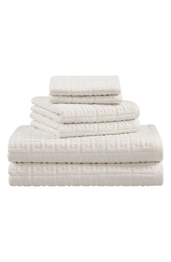 Martex Terra Towel 6-piece Towel Set In White