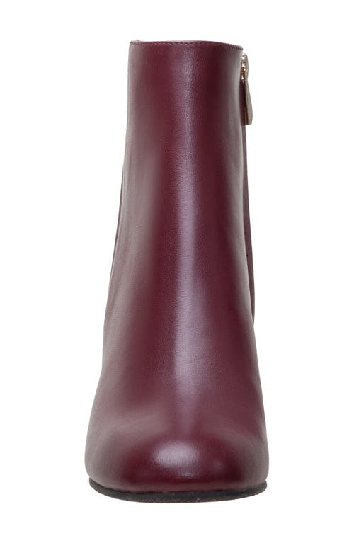 Linea Paolo Wylda Bootie In Burgundy