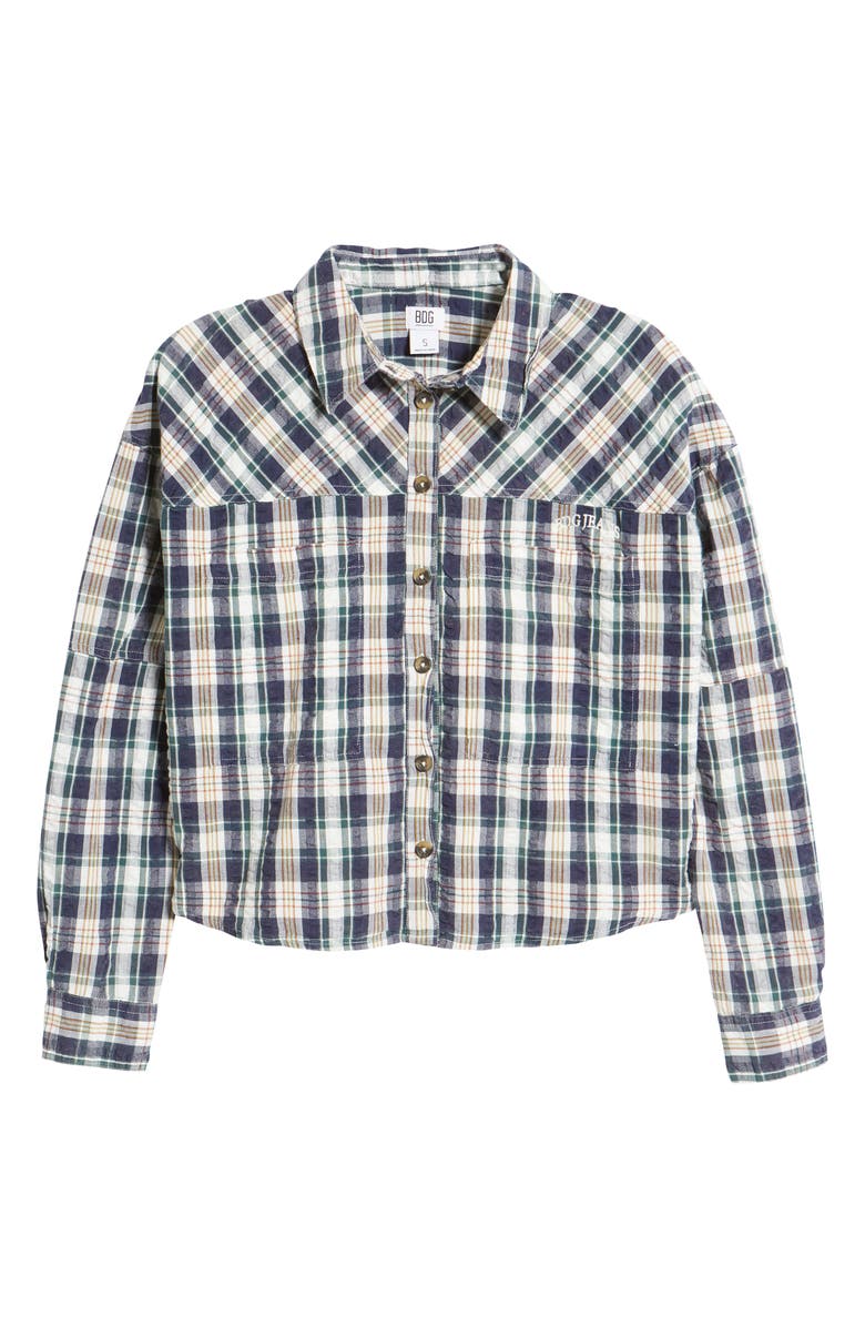 BDG Urban Outfitters Addison Check Button-Up Shirt, Alternate, color,
