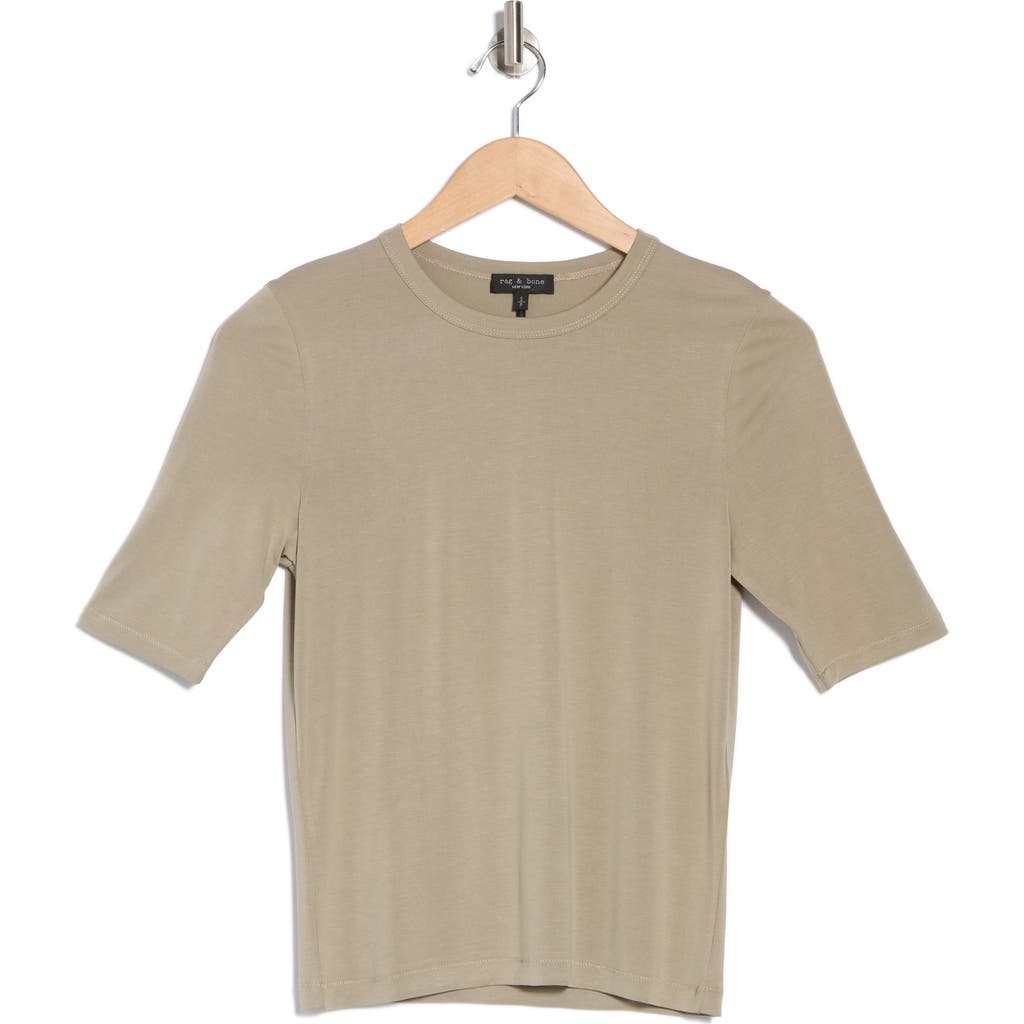 Rag & Bone Arina T-shirt In Sage