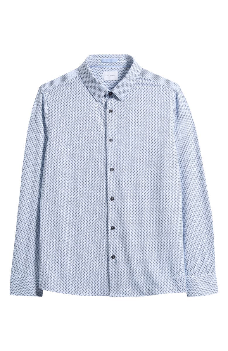 7 Diamonds Dante Button-Up Shirt, Alternate, color, Light Blue