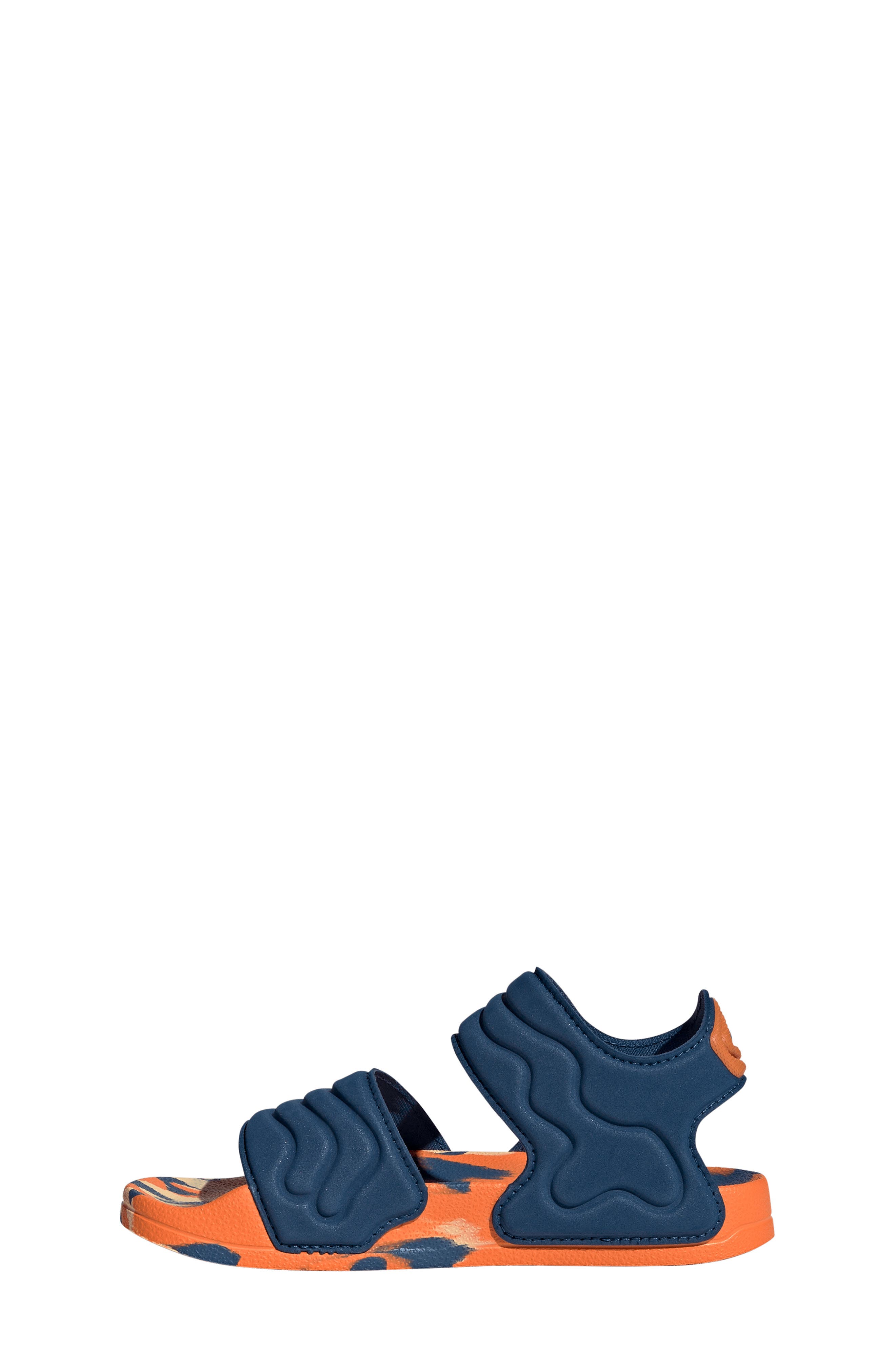 Kids' Adilette Sandal, Alternate, color, DUSKY/ ORANGE/ TANGERINE