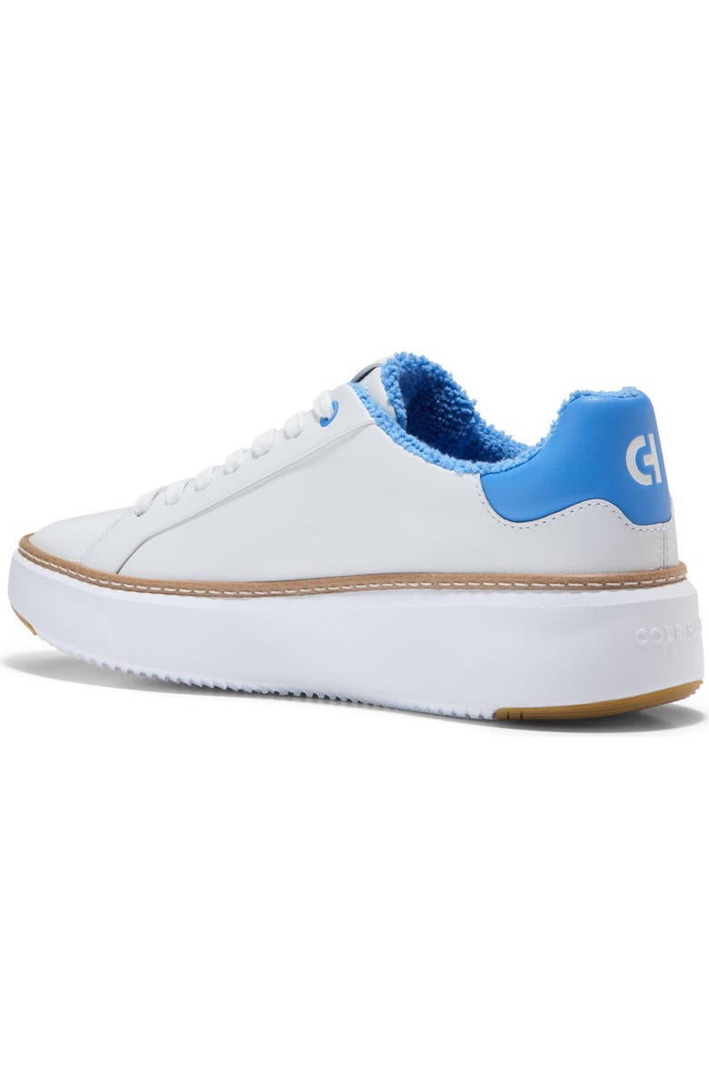 Cole Haan GrandPro Topspin Platform Sneaker, Alternate, color, White/ Marina