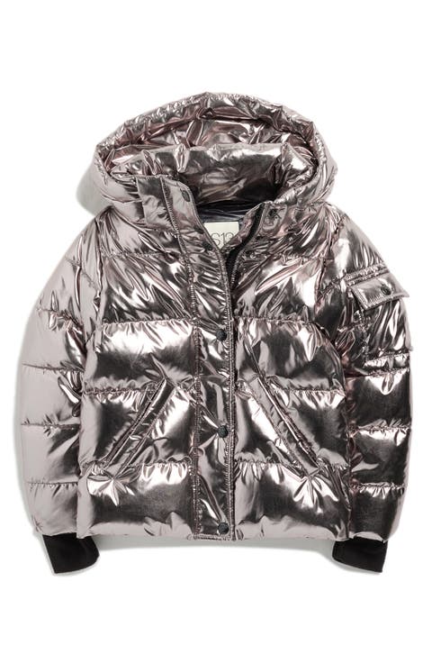 Kids' Ella Metallic Quilted Jacket (Toddler & Little Kid)