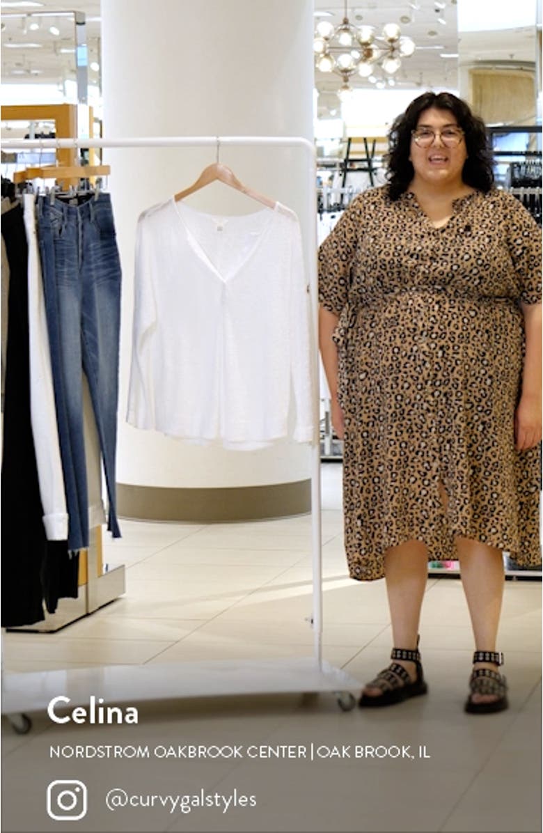 Women's Split Neck Top, sales video thumbnail