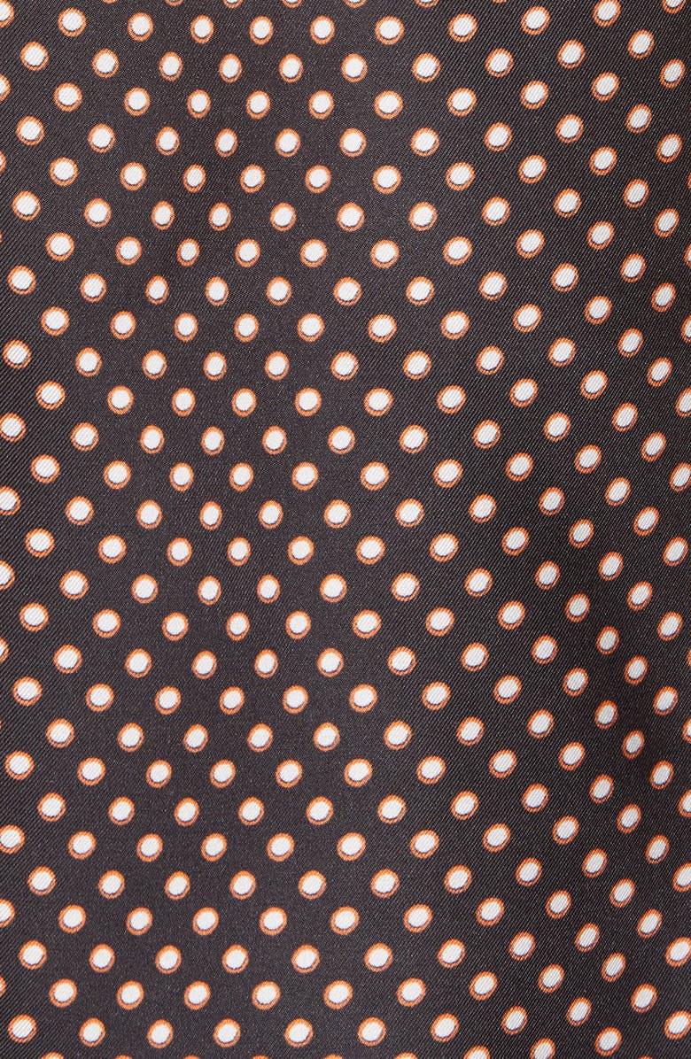 Tailored by Rebecca Taylor Deco Dot Sleeveless Silk Blend Blouse, Alternate, color, 