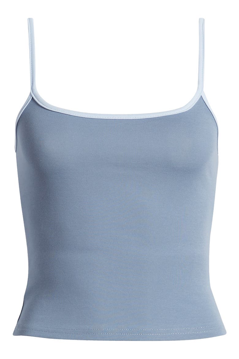 Back 2 Basics Crop Tank Top, Alternate, color, BLUE