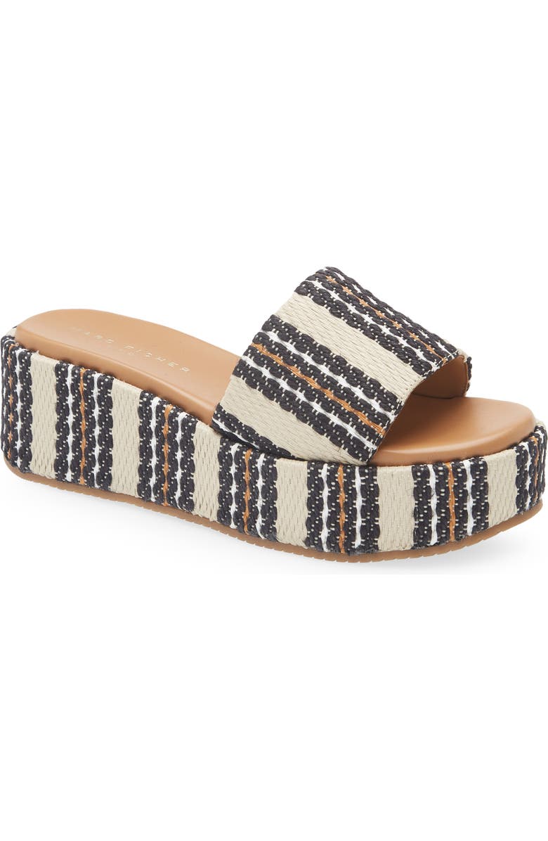 Marc Fisher LTD Daylin Platform Sandal, Main, color, Light Natural3