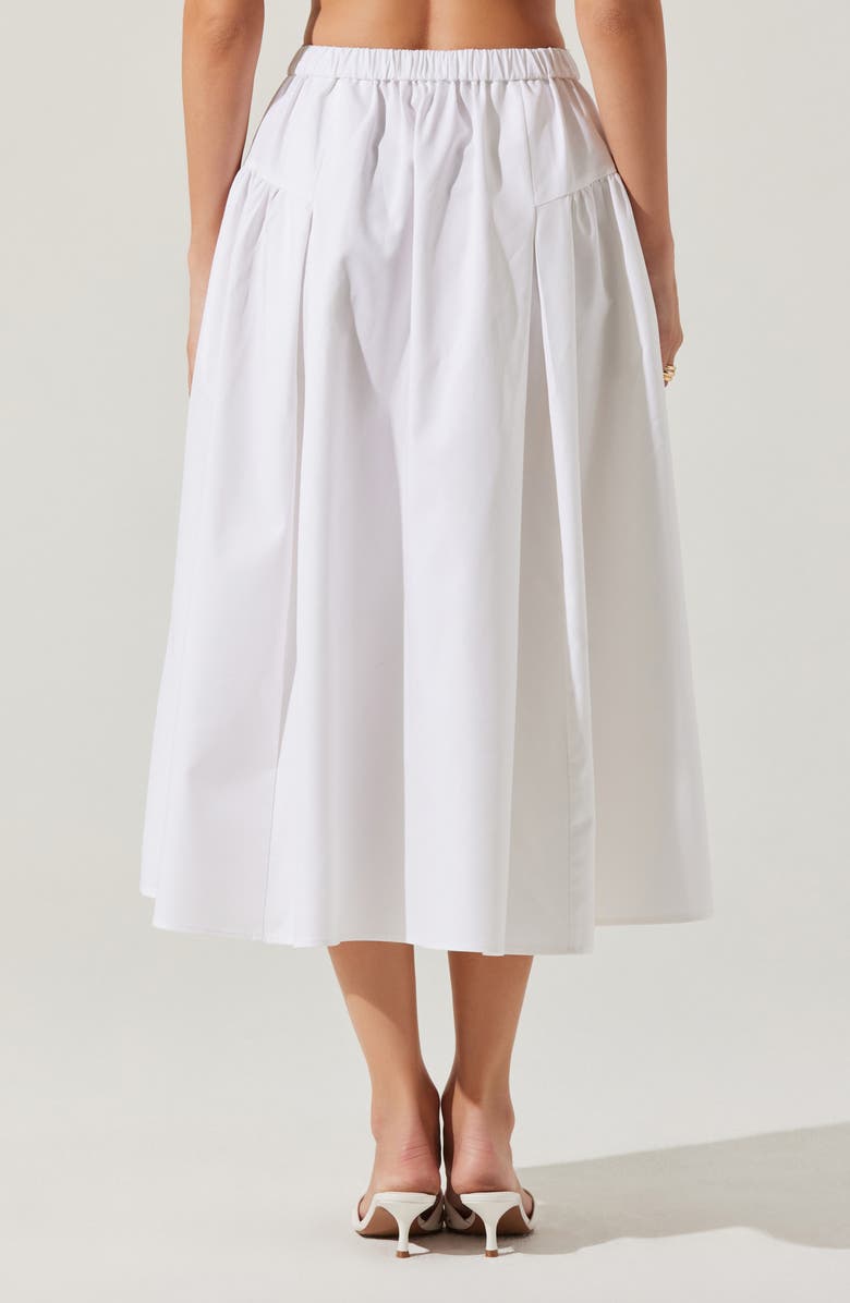 ASTR the Label Laila Midi Skirt, Alternate, color, White