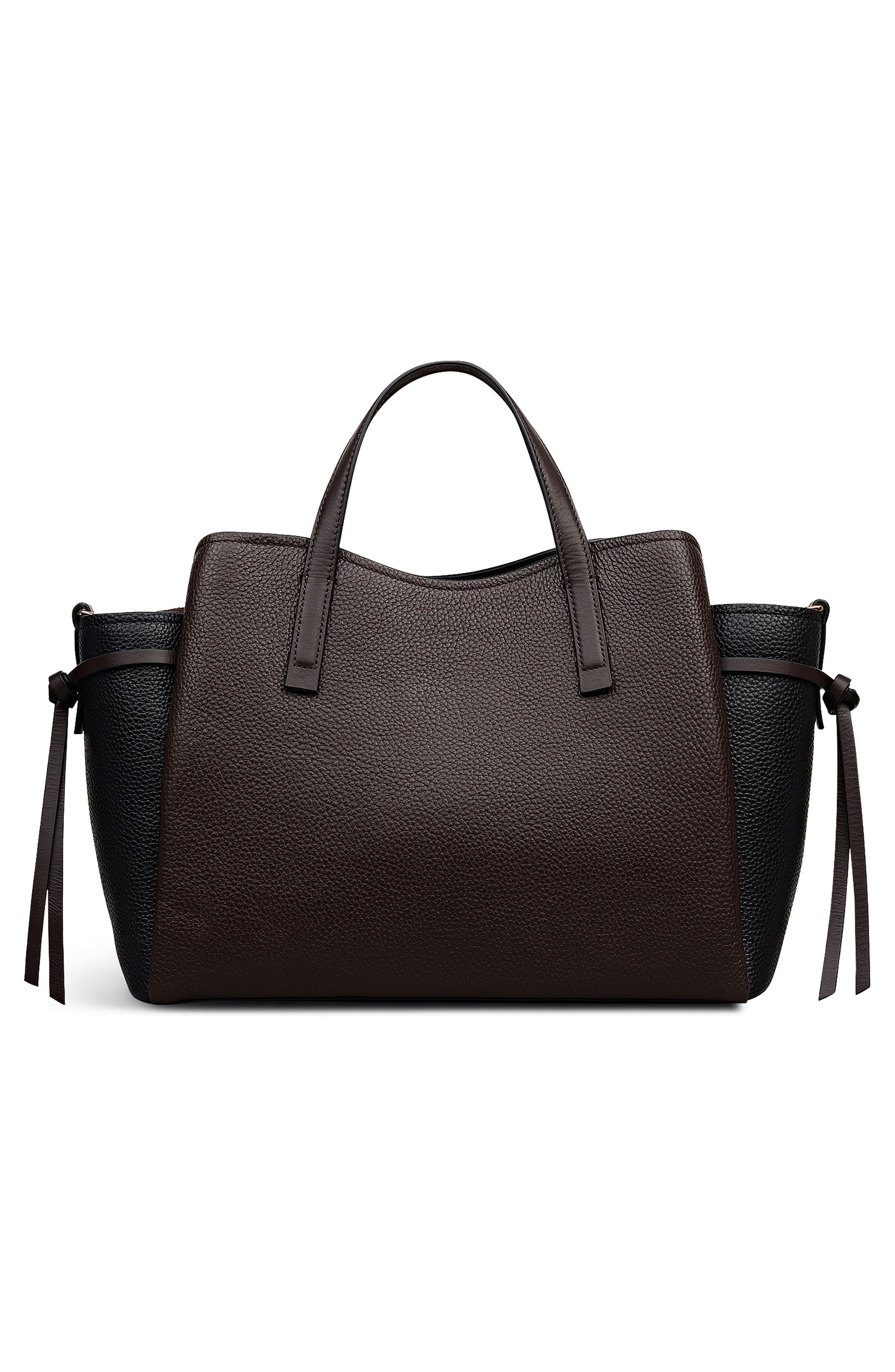 Radley Blake Gardens Large Leather Satchel, Alternate, color, 