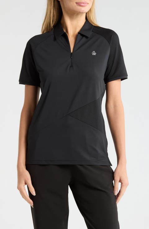 Zip Front Polo