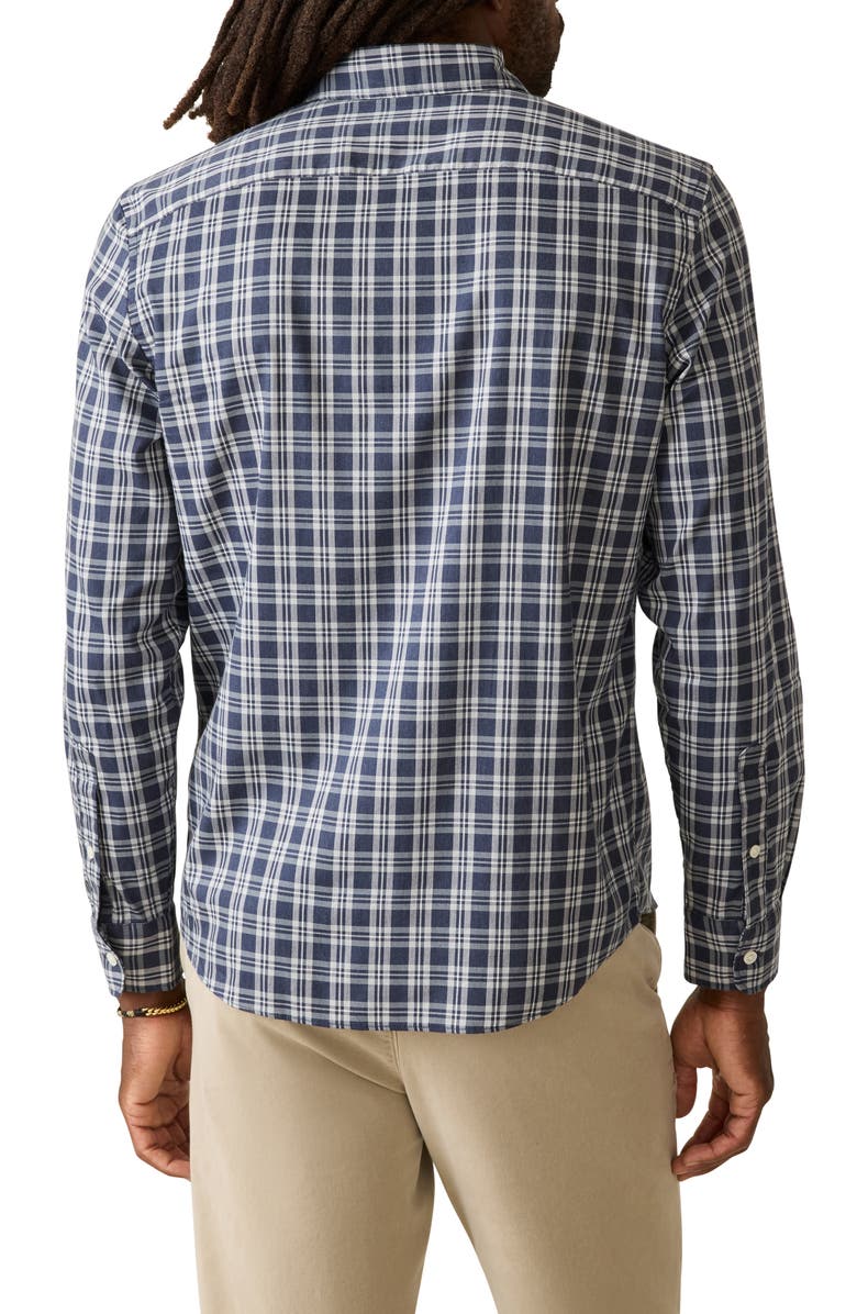 Faherty The Movement Button-Up Shirt, Alternate, color, Starry Sky Plaid