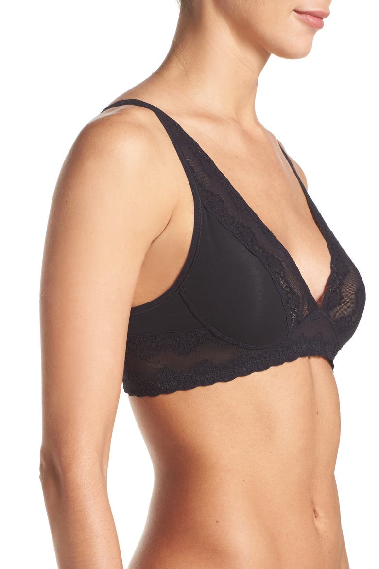 Bliss Perfection Bralette, Alternate, color, BLACK