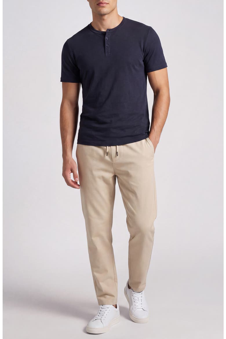 Air Weight Slub Henley, Alternate, color, MIDNIGHT
