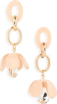 Tasha Flower Dangle Drop Earrings