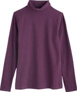 Seasalt Cornwall Landing Turtleneck Stretch Organic Cotton Top