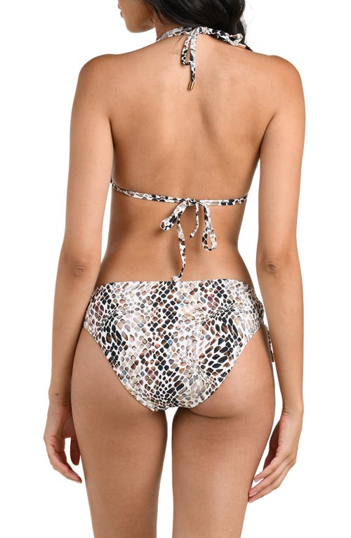 La Blanca Wild Whispers Adjustable Loop Bikini Bottoms In Multi