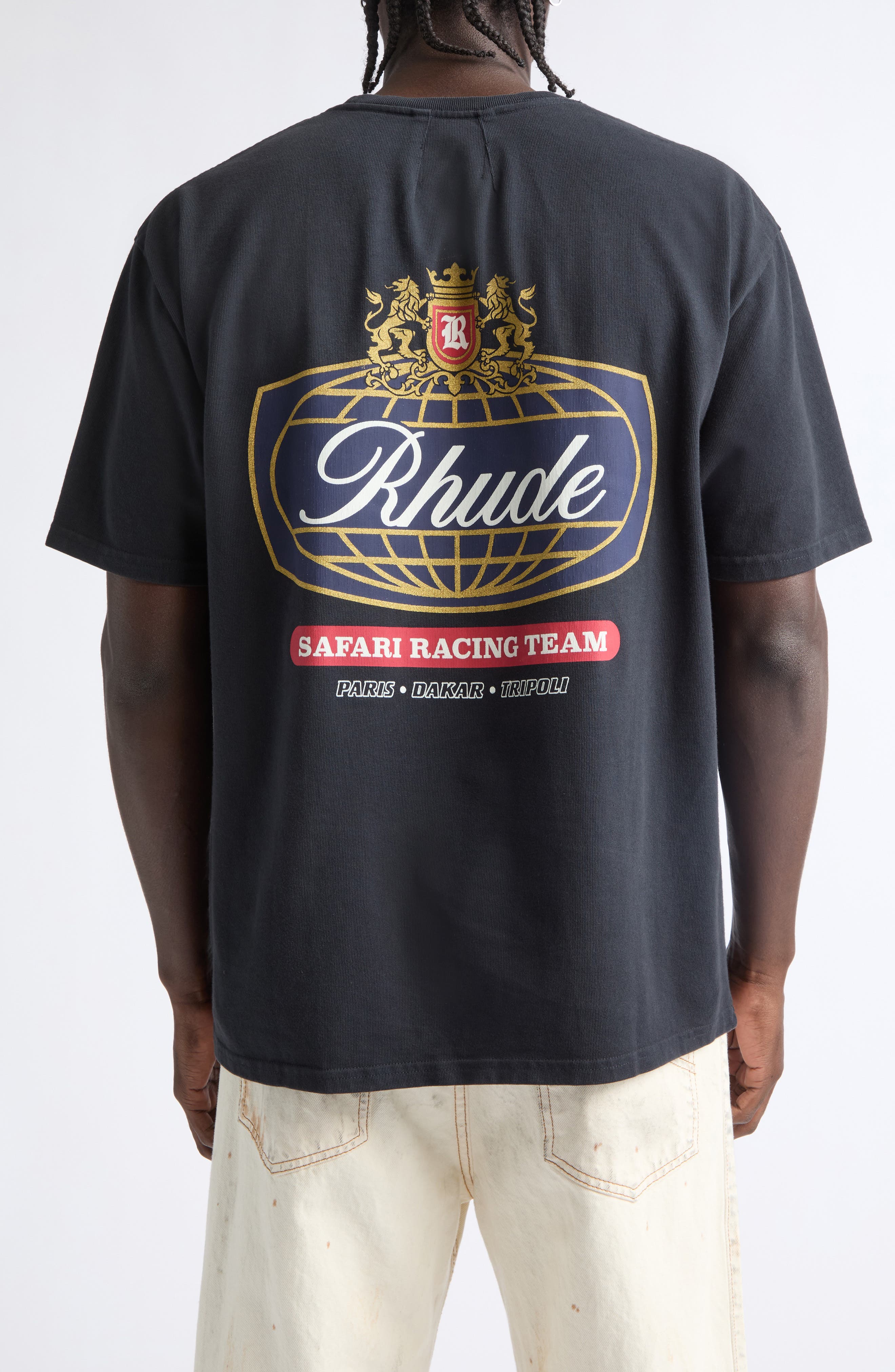 Rhude Safari Crest Cotton Graphic T-Shirt (Men) | Nordstrom
