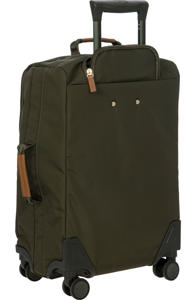 Bric's 2 Piece Set - X-Travel 21" Carry-On Spinner & Large Sportina Tote Bag, Alternate, color, Olive