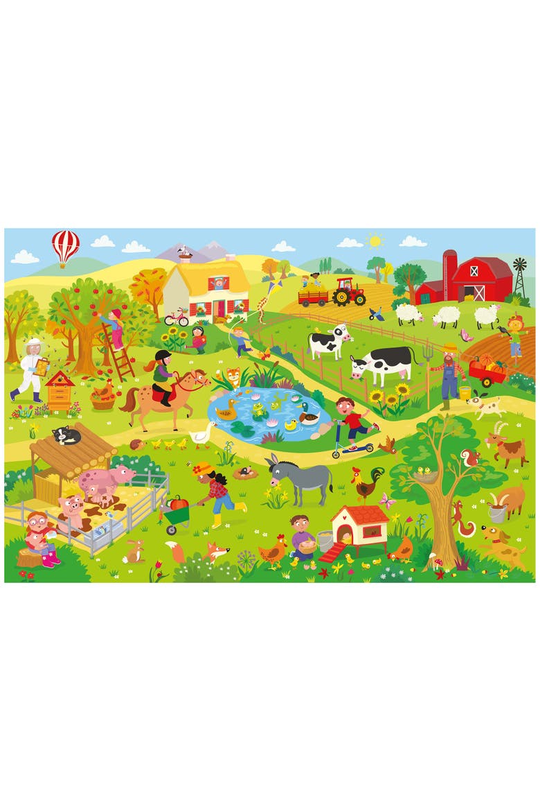 194 Piece Puzzle, Alternate, color, Multicolored