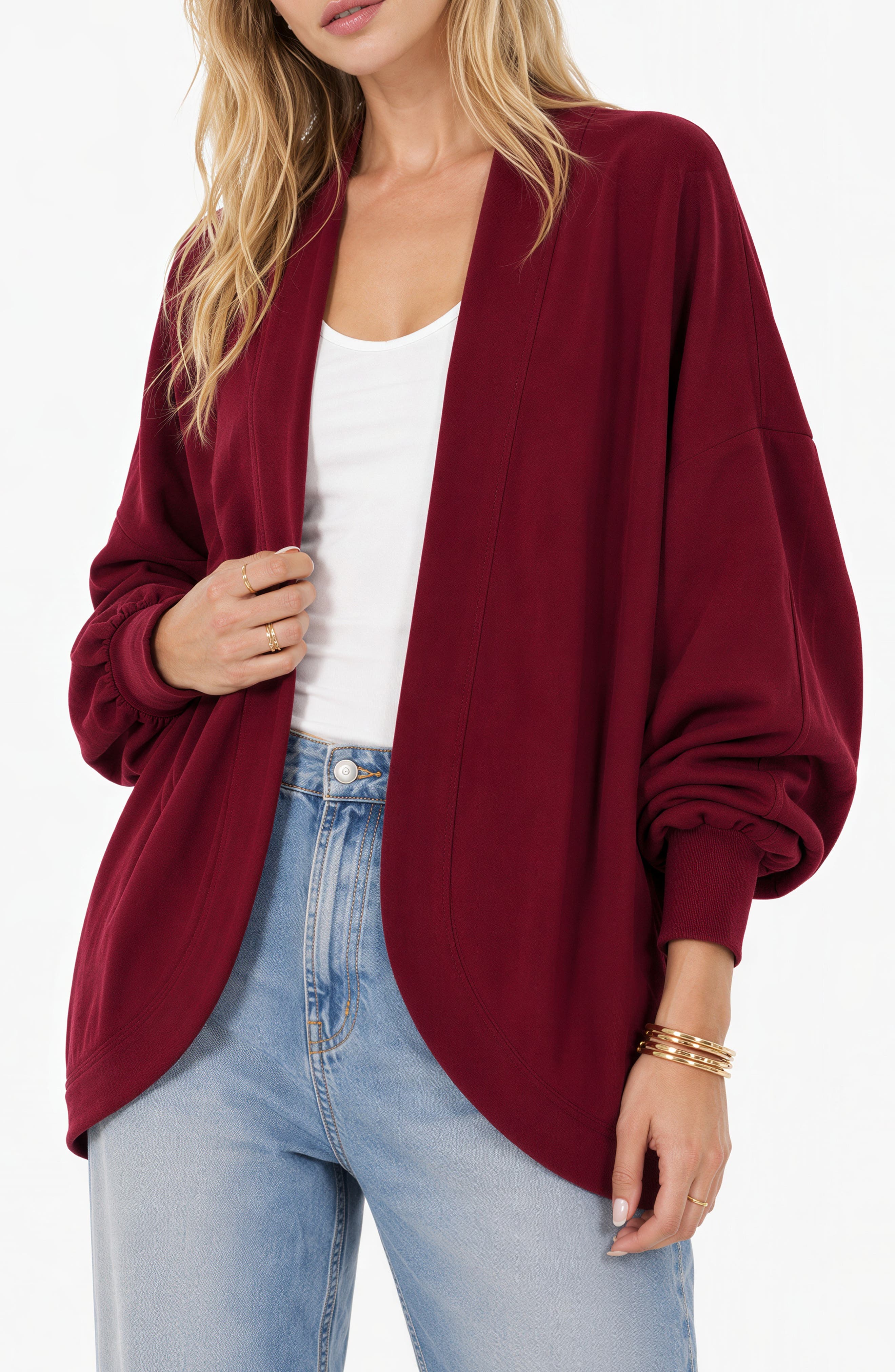 selected BURGUNDY