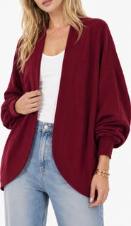 BLUEGREY Contrast Piped Cardigan