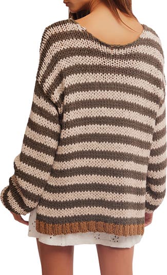 Portland Stripe Cotton Sweater