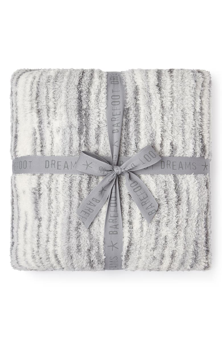 Barefoot Dreams<sup>®</sup> Space Dye CozyChic<sup>®</sup> Throw Blanket, Alternate, color, Moonbeam Multi