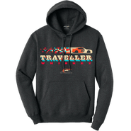 Classic Ink Men's Classic Ink Heather Black Justin Allgaier Traveller Whiskey Hoodie