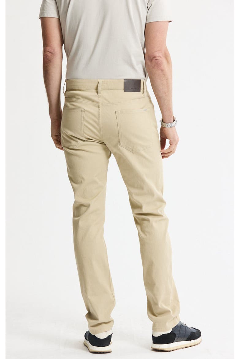 Cotton Silk Blend Stretch 5-Pocket Pants, Alternate, color, Khaki