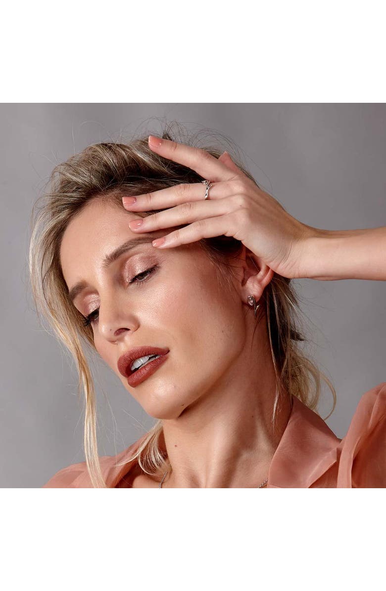 Lucy Quartermaine Dainty Q Studs, Alternate, color, Sterling Silver