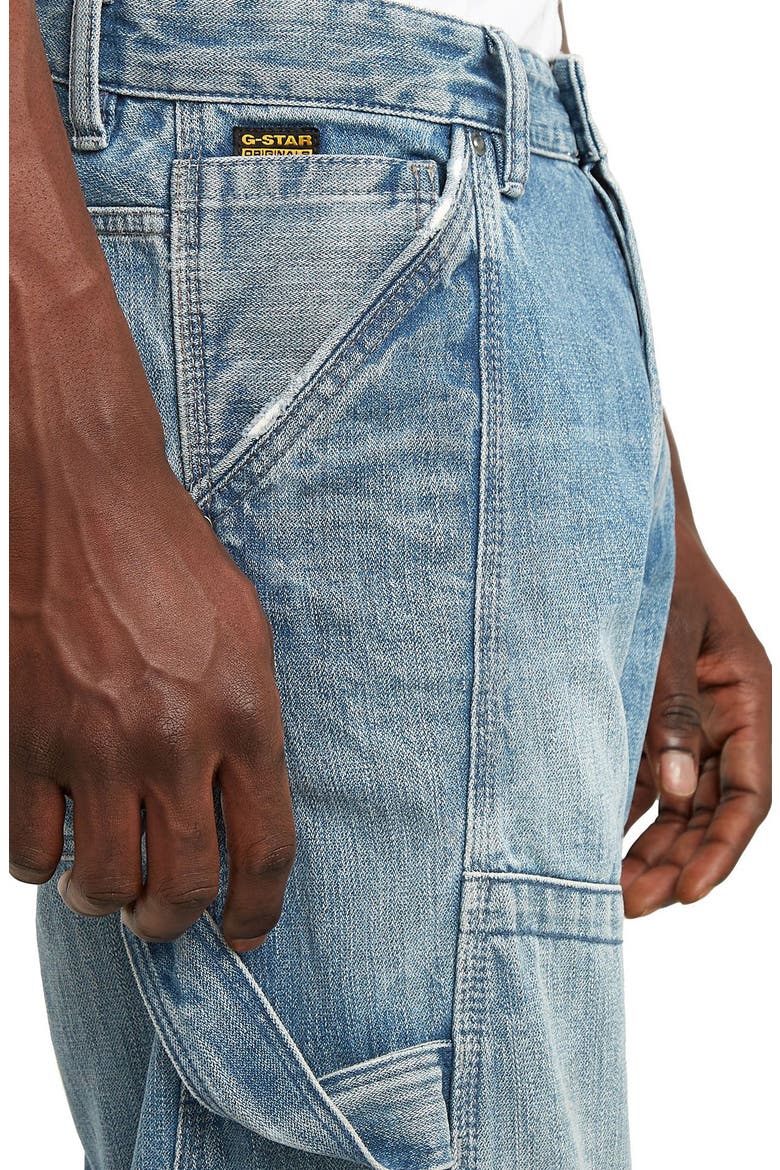 Contor 3D Loose Carpenter Jeans, Alternate, color, VINTAGE CIRRUS BLUE
