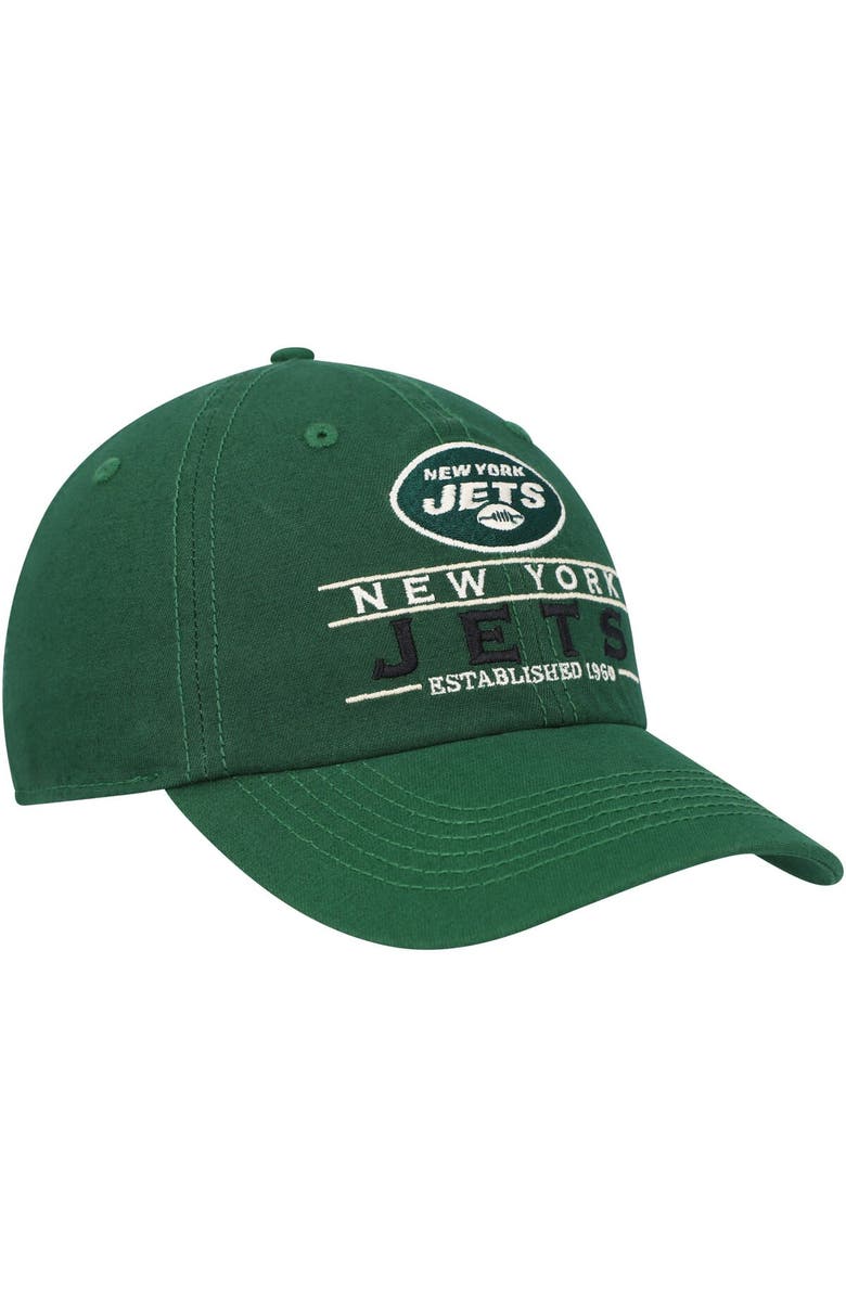 '47 Men's '47 Green New York Jets Vernon Clean Up Adjustable Hat, Alternate, color, Green