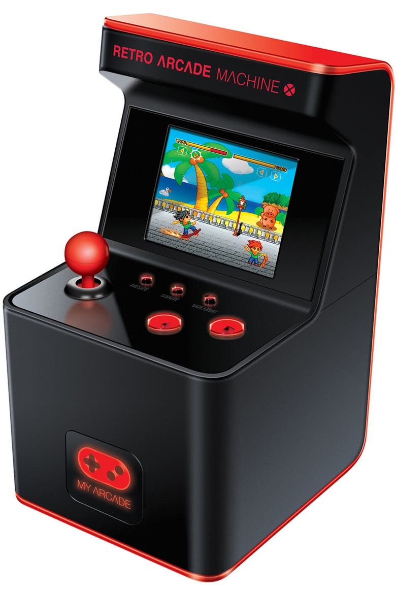 Dgun2593 Retro Arcade Machine X Mini Vid, Main, color, Multicolor