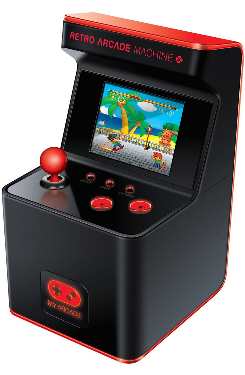 My Arcade Dgun2593 Retro Arcade Machine X Mini Vid, Main, color, Multicolor