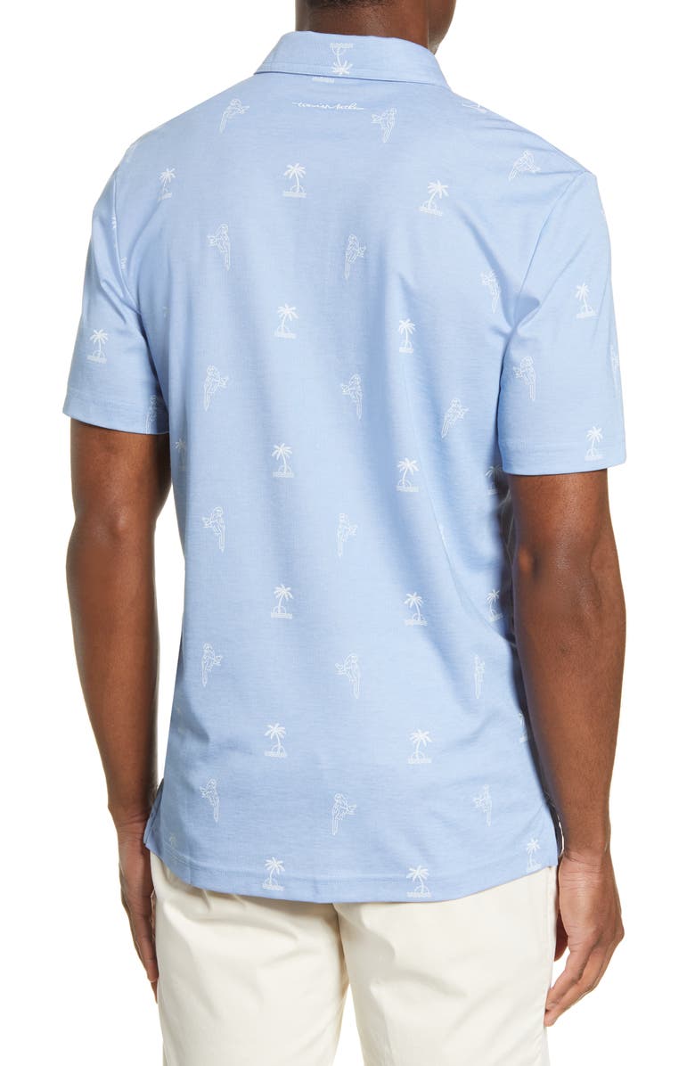 TravisMathew Loose Screws Palm & Parrot Polo, Alternate, color,