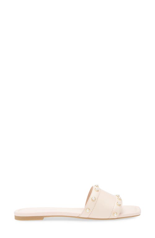 Stuart Weitzman Pearl Slide Sandal In Rosewater