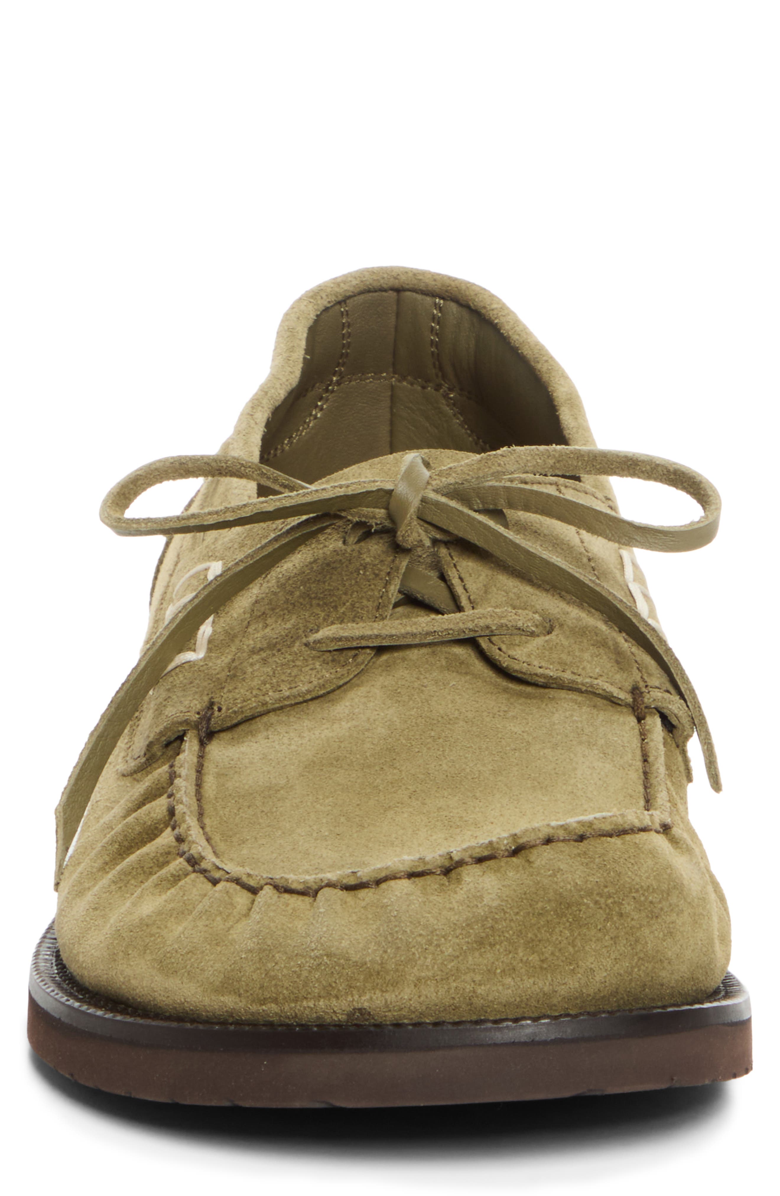 Boat Loafer, Alternate, color, OLIVE