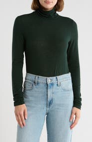 Madewell Long Sleeve Turtleneck Top