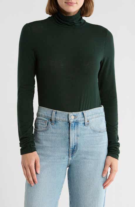 Madewell Long Sleeve Turtleneck Top