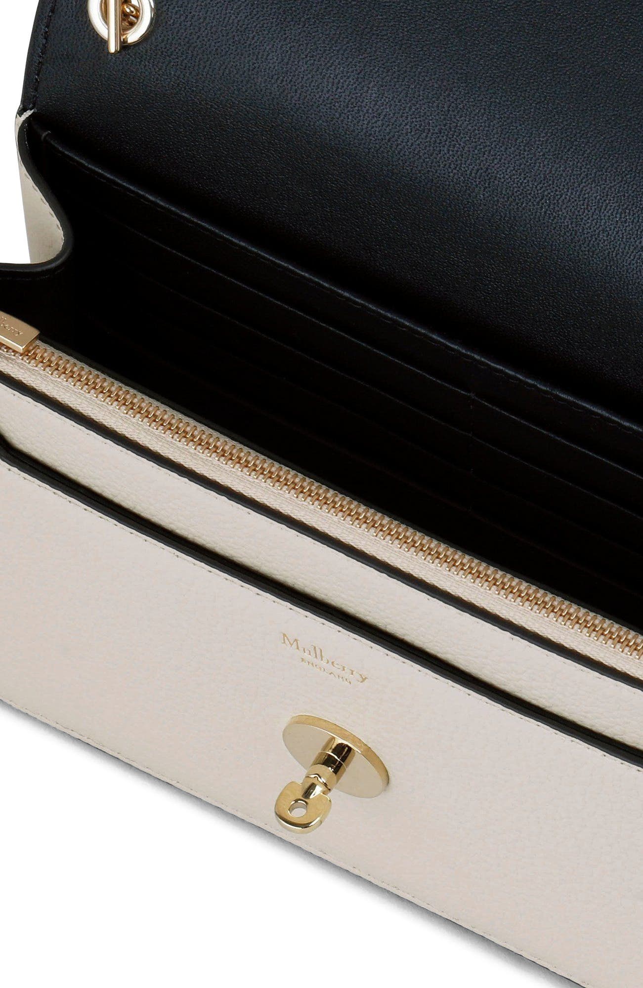 Mulberry Small Darley, Alternate, color, Chalk