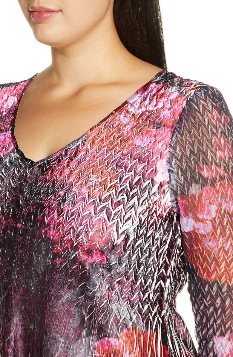 Komarov Charmeuse A-Line Dress, Alternate, color,