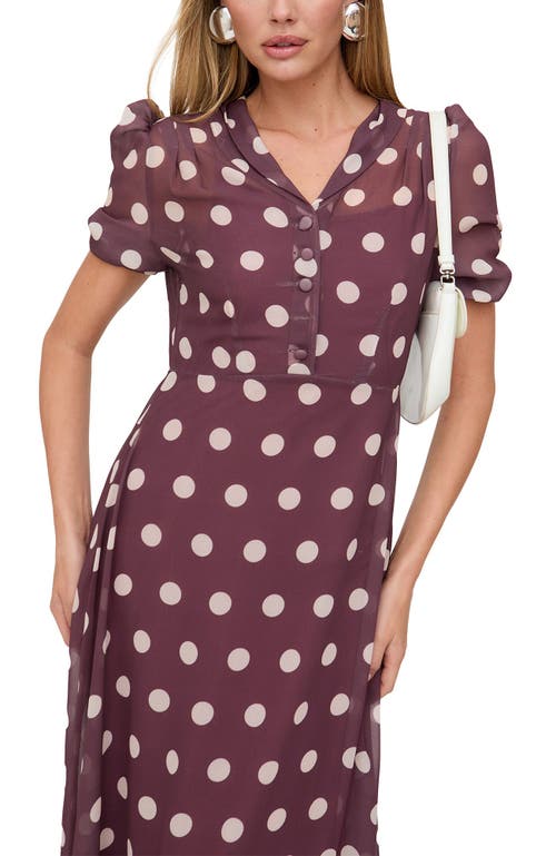 Lily And Lionel London Julia Button Down Print Maxi Dress In Multi