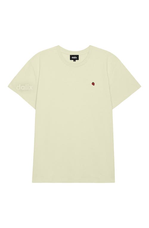 Dalix Womens Lil Strawberry Lightweight Everyday Tee In Green