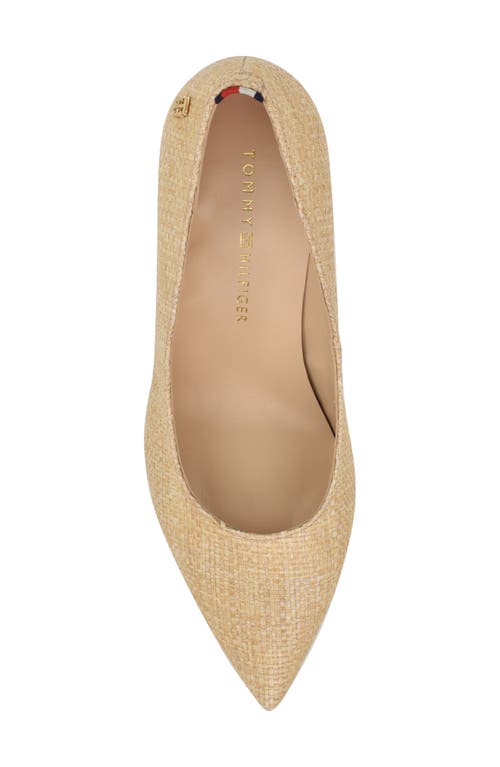 Tommy Hilfiger Abilene Pump In Natural