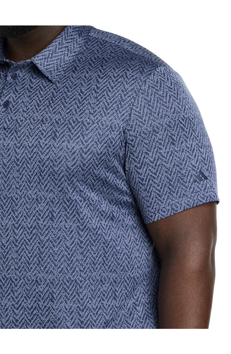 adidas Big 
Tall Fairway Jacquard Polo Shirt, Alternate, color, 
